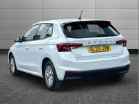 Used Skoda Fabia SE 94 HP (69 kW) 2025 Moon white metallic Hatchback