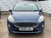 Used Ford Fiesta Titanium 100 HP (73 kW) 2019 Blue Hatchback