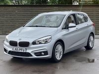 Used BMW 218 Luxury Line 136 HP (100 kW) 2015 Silver MPV
