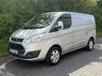 Used Ford Transit Custom Limited 130 HP (95 kW) 2017 Silver Van