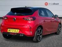 Used Vauxhall Corsa Ultimate 130 HP (95 kW) 2023 Red Hatchback