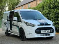 Used Ford Transit Connect 95 HP (69 kW) 2015 White MPV