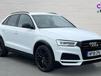 Used Audi Q3 Black Edition 150 HP (110 kW) 2018 White SUV