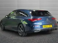 Used Mercedes CLA200 AMG Line Premium 161 HP (118 kW) 2023 Denim blue Estate