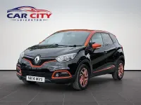 Used Renault Captur Dynamique 90 HP (66 kW) 2014 Black/orange SUV