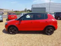 Used Skoda Fabia Monte Carlo 105 HP (77 kW) 2011 Red Hatchback