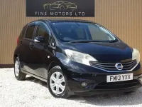 Used Nissan Note Acenta Premium 98 HP (72 kW) 2013 Black Hatchback