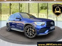 Used Mercedes GLC300 AMG Line Premium Plus 245 HP (180 kW) 2020 Blue SUV
