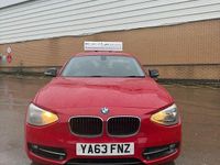 Used BMW 116 Sport Line 2014 Red Hatchback