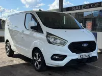 Used Ford Transit Custom Limited 130 HP (95 kW) 2021 White Van