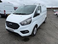 Begagnad Ford Transit Custom Limited 130 HK (95 kW) 2023 Vit Van