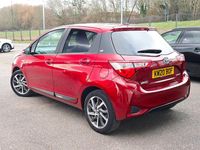 Used Toyota Yaris Hybrid 2020 Red Hatchback