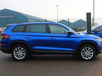 Used Skoda Kodiaq SE 150 HP (110 kW) 2022 Race blue metallic SUV