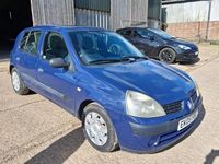 Used Renault Clio II Expression 2005 Blue Hatchback