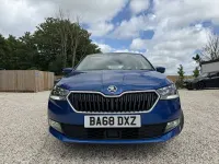 Used Skoda Fabia SE L 95 HP (69 kW) 2019 Blue Hatchback