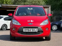 Usado Ford Ka Zetec 69 HP (50 kW) 2014 Vermelho Citadino