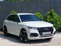 Used Audi Q5 Black Edition 190 HP (139 kW) 2020 White SUV