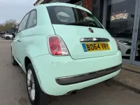 Used Fiat 500 Lounge 69 HP (50 kW) 2014 Green Hatchback