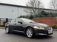 Begagnad Jaguar XF Luxury 2012 Röd Sedan
