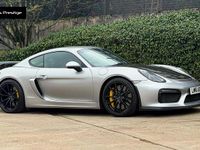 Used Porsche Cayman GT4 385 HP (283 kW) 2016 Silver Coupe