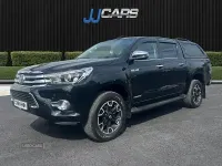 Used Toyota HiLux 150 HP (110 kW) 2018 Black Pickup