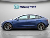 Used Tesla Model 3 Performance 461 kW (627 HP) 2022 Blue Sedan