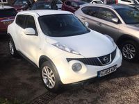Używany Nissan Juke Acenta 2013 Biały SUV