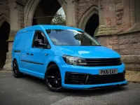 Used VW Caddy Maxi Startline 102 HP (75 kW) 2016 Blue MPV