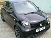 Used Smart ForFour Premium 71 HP (52 kW) 2015 Black Hatchback
