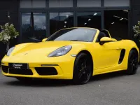 Used Porsche Boxster 2017 Yellow Cabriolet