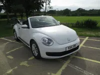 Used VW Beetle 105 HP (77 kW) 2014 White Hatchback