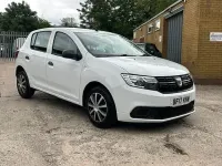 Used Dacia Sandero Ambiance 2017 White Hatchback