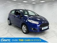 Used Ford Fiesta Zetec 75 HP (55 kW) 2015 Blue Hatchback