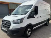Used Ford Transit 130 HP (95 kW) 2021 White Van