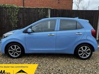 Used Kia Picanto 84 HP (61 kW) 2018 Blue Hatchback