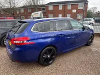 Used Peugeot 308 GT-line 2019 Blue Estate
