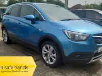 Used Vauxhall Crossland X S 130 HP (95 kW) 2019 Blue SUV