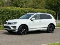 Used VW Touareg R-line Plus 262 HP (192 kW) 2017 White SUV