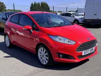 Used Ford Fiesta Titanium 2017 Red Hatchback