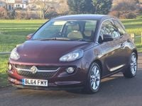 Begagnad Vauxhall Adam Jam 2014 Röd Halvkombi