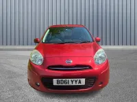 Used Nissan Micra Acenta 80 HP (58 kW) 2011 Red Hatchback