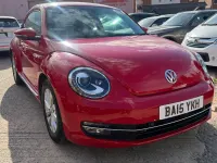 Used VW Beetle 105 HP (77 kW) 2015 Red Hatchback