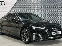 Used Audi A5 Sportback S-Line 204 HP (150 kW) 2024 Black Hatchback