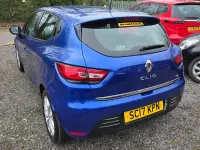 Used Renault Clio IV Dynamique 90 HP (66 kW) 2017 Blue Hatchback