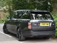 Used Land Rover Range Rover Autobiography 2019 Carpathian grey metallic with ivory perforated hide SUV