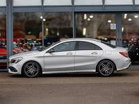 Used Mercedes CLA180 AMG line 122 HP (89 kW) 2018 Silver Sedan