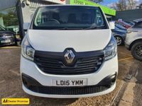 used Renault Trafic 1.6 SL27 BUSINESS PLUS DCI S/R P/V 0d 115 BHP IN WHITE WITH 53,000 MILES AND A FULL SERVICE HISTORY,