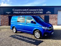 Used VW T6.1 Highline 150 HP (110 kW) 2022 Blue Van