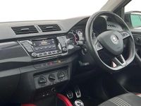 Used Skoda Fabia Monte Carlo 95 HP (69 kW) 2018 White Hatchback