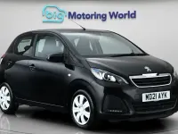 Used Peugeot 108 Active 72 HP (52 kW) 2021 Black Hatchback